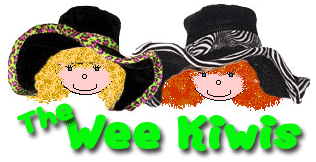 The Wee Kiwis wish you a happy Easter from Alaska and New Zealand.